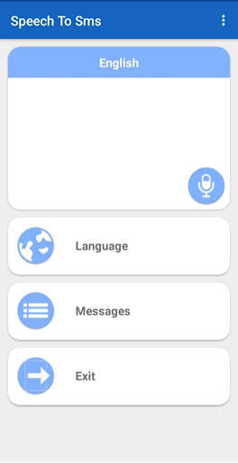 Speech To Sms screenshot 1
