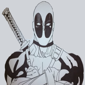 Superhero Drawing icon