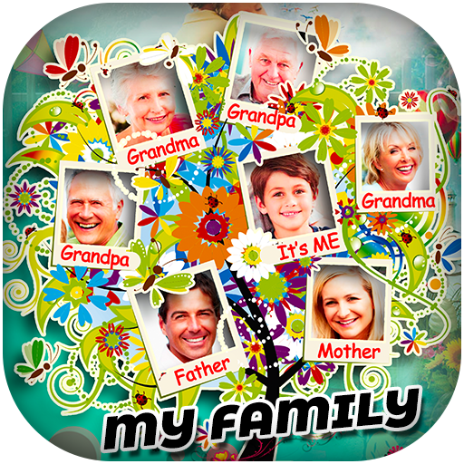 Family Photo Frames - Collage Editor icon