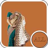 Woman Saree Style Photo on 9Apps