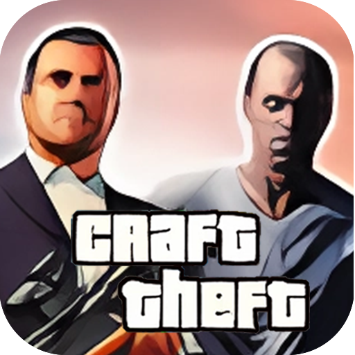 GTA 5 ,MCPE Theft Craft Auto icon
