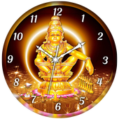 Sabarimala Ayyappa Swamy Live Clock wallpaper icon