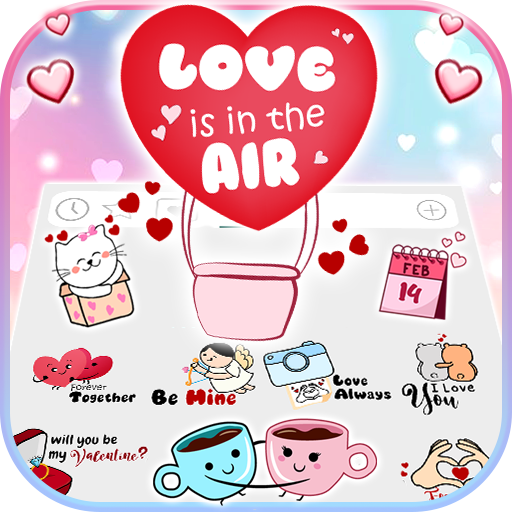 Valentine Love Emoji Stickers icon