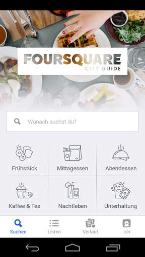 Foursquare screenshot 1