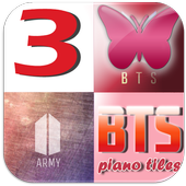 BTS Butterfly Piano Tiles 3 icon