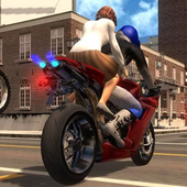 Off-Road Tourist Bike Driver icon