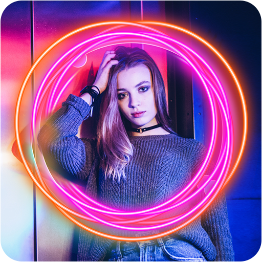 Neon Photo Editor icon