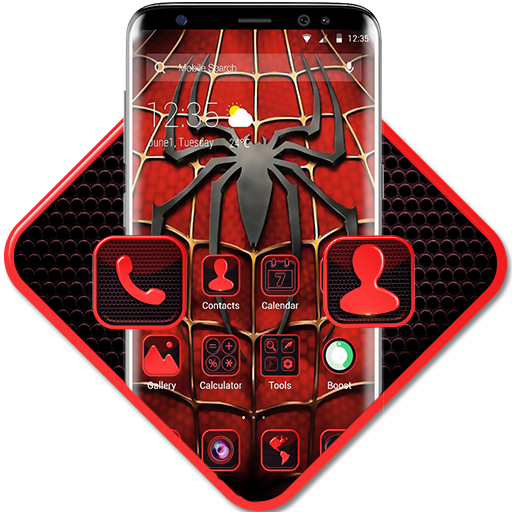 Red Spider Theme APUS Launcher icon