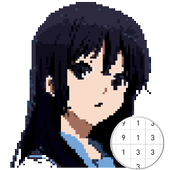 Anime Color By Number icon