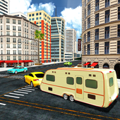 Camper Van Truck Simulator: Go To New York City icon