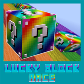 Lucky Block Race for Minecraft PE icon