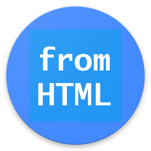 From HTML Text View Preview - Developer Tool أيقونة