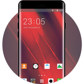 Y55L Vivo Red Theme for Funtouch Launcher icon