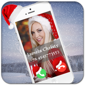 Christmas Theme Photo CallerId icon