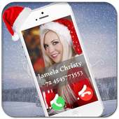 Christmas Theme Photo CallerId