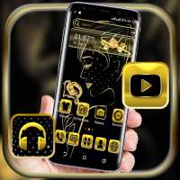 Golden Girl Launcher Theme on 9Apps