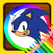 Coloring Book For Sonic icon
