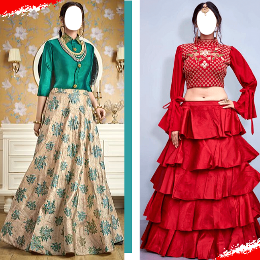 Lehenga Choli Party Wear Photo Suit icon