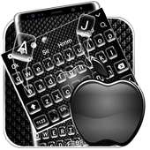 Cool Black Apple Keyboard Theme🍏 on 9Apps