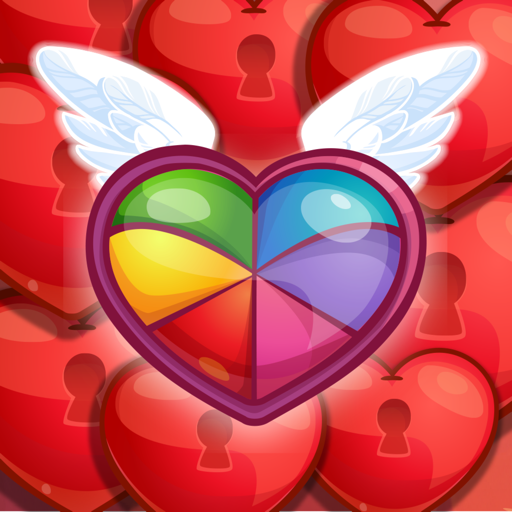 Sweet Hearts - Cute Candy Match 3 Puzzle icon