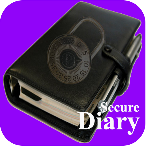 Personal diary for girls,lock icon