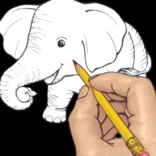 How to Draw Step by Step easy icon