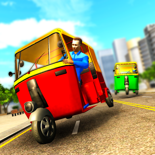 Tuk Tuk Rickshaw Racing : City Simulator icon
