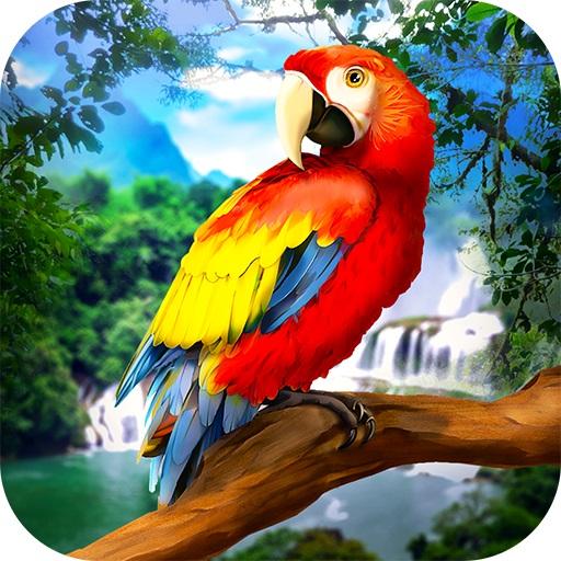 🐦 Wild Parrot Survival - jungle bird simulator! icon