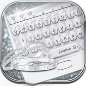 Platinum diamond gold Keyboard on 9Apps