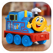 Thomas and Car Driving Train icon