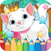 Cat Drawing Coloring Book on 9Apps