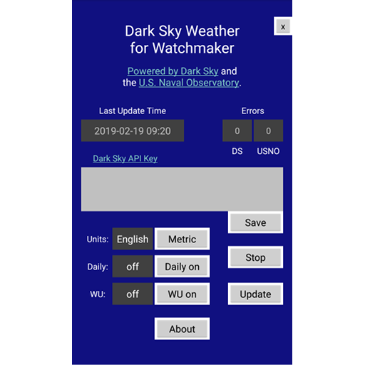 WW Dark Sky icon