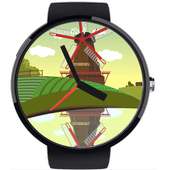 Windmill Watch Face