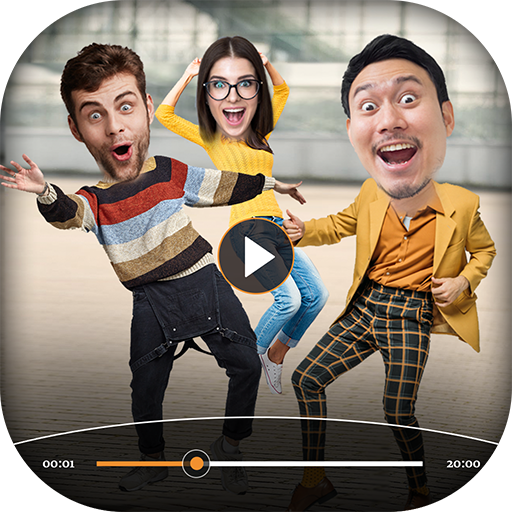 Add Face On Video - Funny Face Video Changer icon