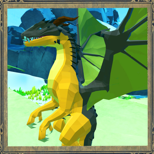 Fire Dragon Sims: 3D Hunt Game icon