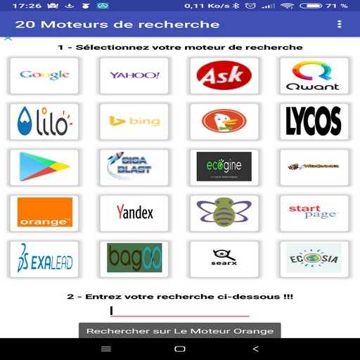 Find It - 20 moteurs de recherche icon