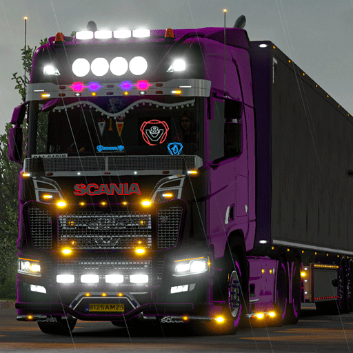 ikon Game pamungkas truk sim