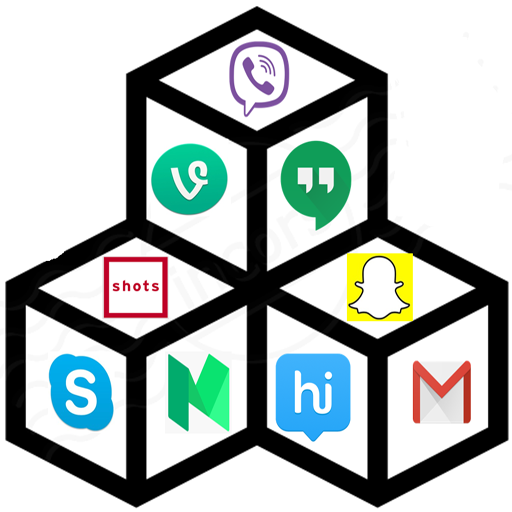Smart Social Media(All social networks in one app) icon