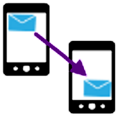 SMS automatic transfer Light icon
