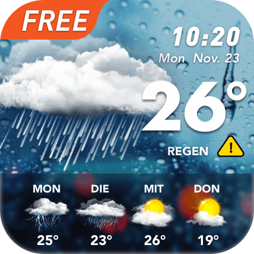 Wetter Live - Wetter Widget &amp; Wetter Com icon