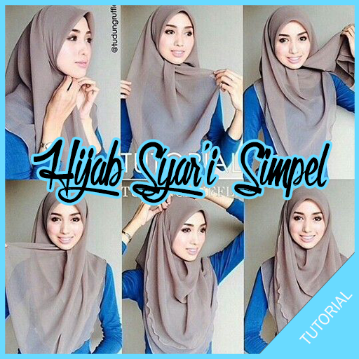 ikon Tutorial Hijab Syar'I Simpel