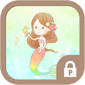 The little friend of mermaid icon