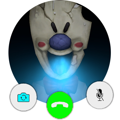 ice horror scream call video prank icon