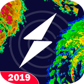 Storm &amp; Hurricane Tracker , Weather Maps Radar icon