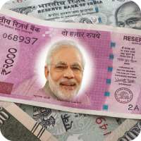 New Indian Money Photo Frame