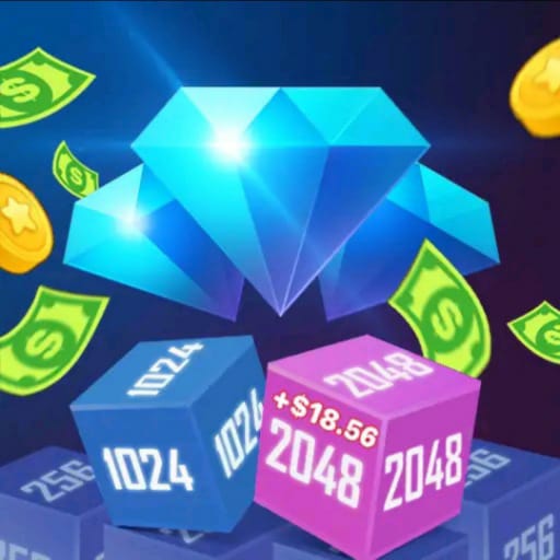 2048 Cube Winner—Aim To Win Diamond Tips icon