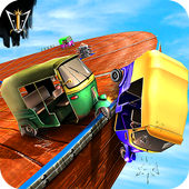 Tuk Tuk Derby Demolition: 3D Auto Rickshaw Clash icon