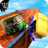 Tuk Tuk Derby Demolition: 3D Auto Rickshaw Clash