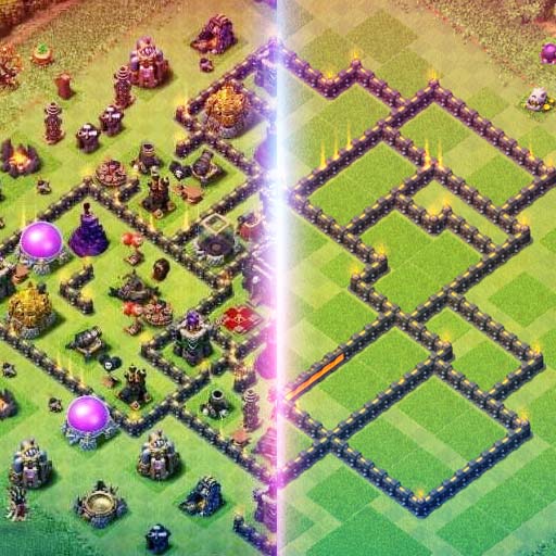 Maps of cOc | Base Layout &amp; maps for player of coc icon