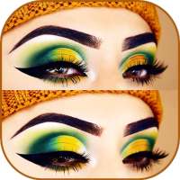 Eyes makeup (lip, eye, face)